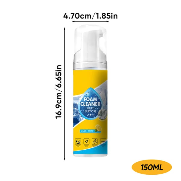 🔥🔥🔥Last Day 50% OFF🔥 Foam No-Rinse Cleaner — Spray, Wipe & Done