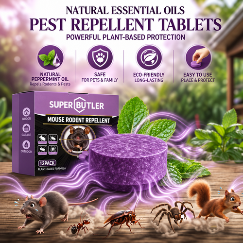 🦟 50% OFF NOW!🔇 No Kill Rat Repellent, Safe for Home & Family