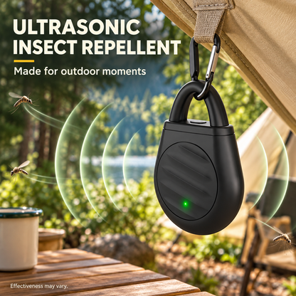 🔥Limited time offer Buy 3 get 1 free！🐦No more trouble from birds, beasts and locusts！Portable Ultrasonic Bird Repellent Keychain
