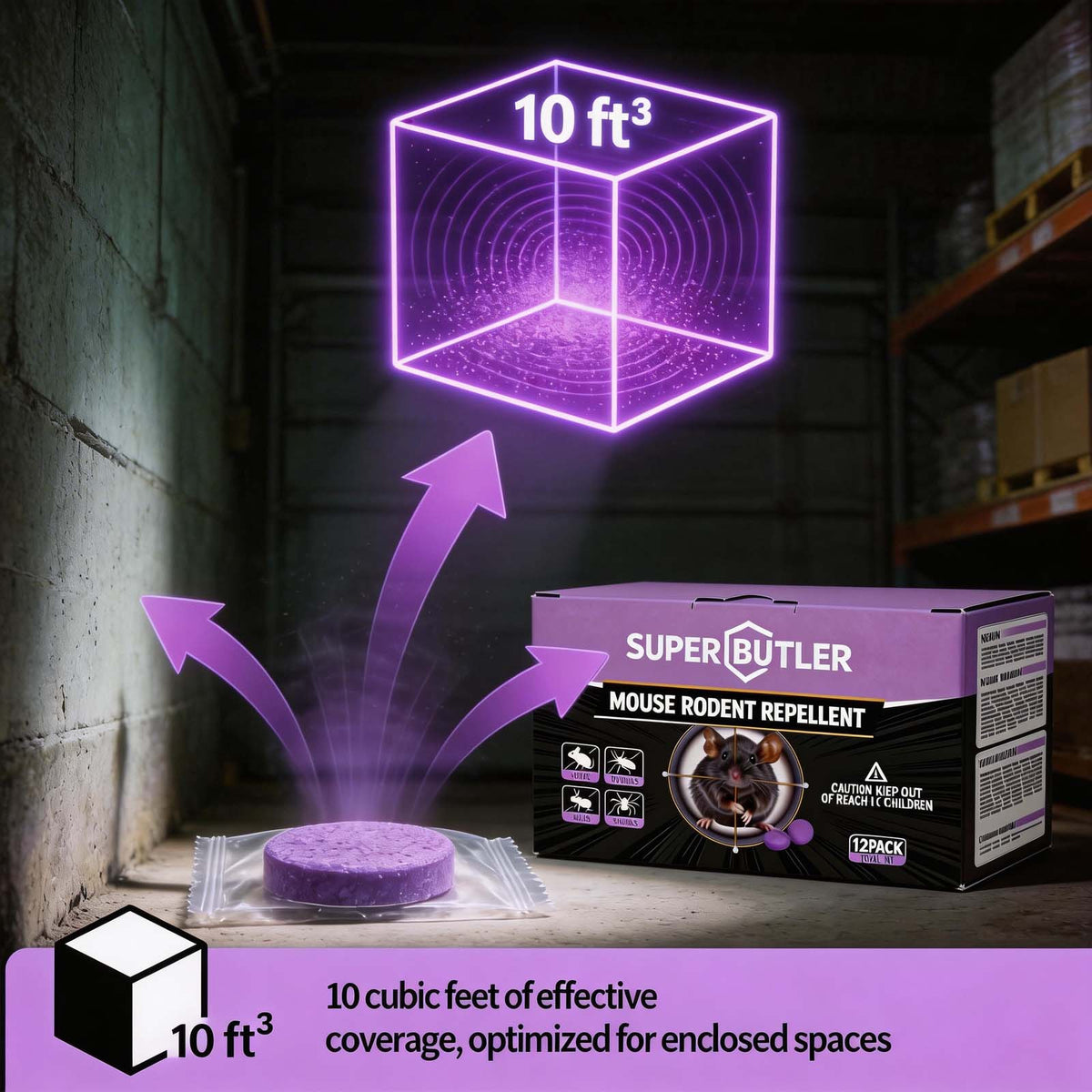 🦟 50% OFF NOW!🔇 No Kill Rat Repellent, Safe for Home & Family