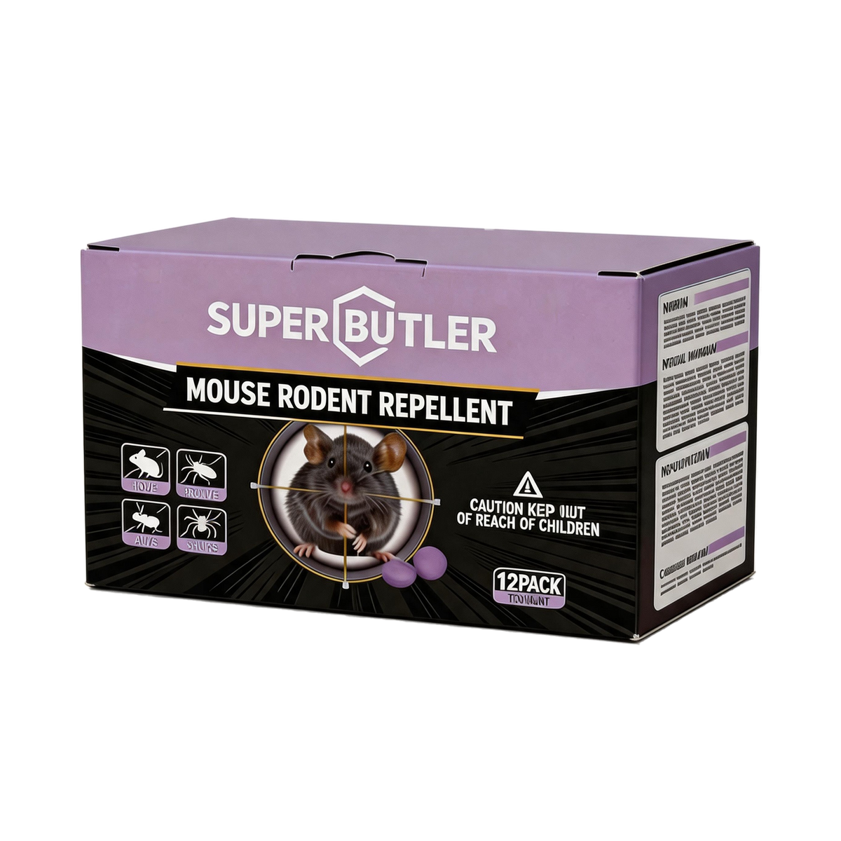 🦟 50% OFF NOW!🔇 No Kill Rat Repellent, Safe for Home & Family
