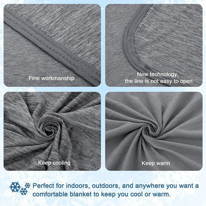 🏆LAST DAY SALE 50% OFF!!💕Smart Cooling Blanket❄️ Lightweight • Breathable • For Hot Sleepers & Night Sweats 😴